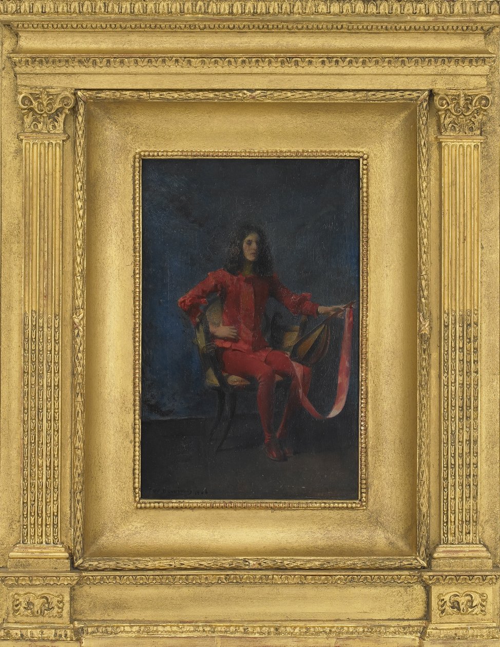 La Comedienne, 1906 da Thomas Wilmer Dewing