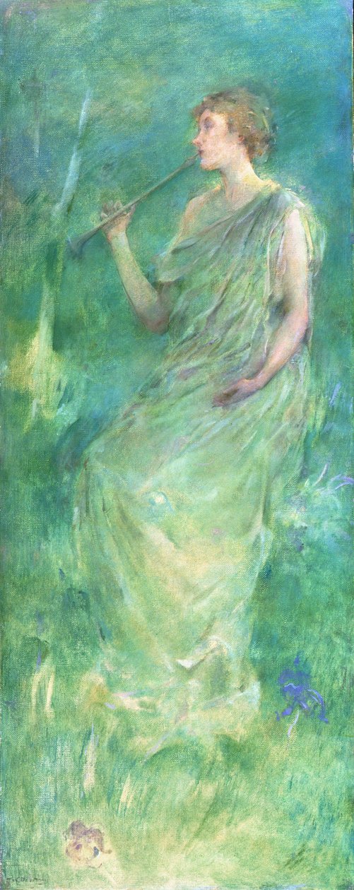 Musica, c.1890-95 da Thomas Wilmer Dewing