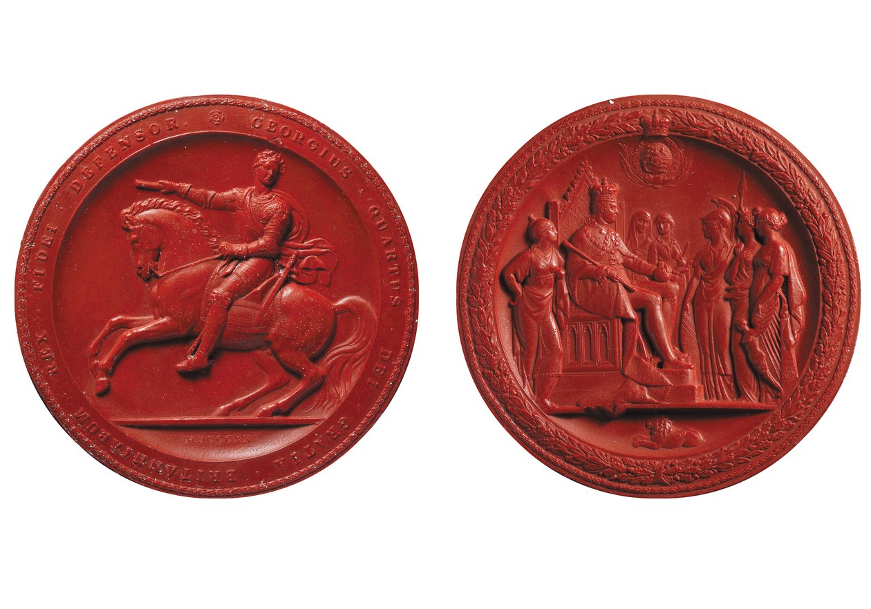 Grande sigillo di Giorgio IV, c.1821 da Thomas the Elder Wyon