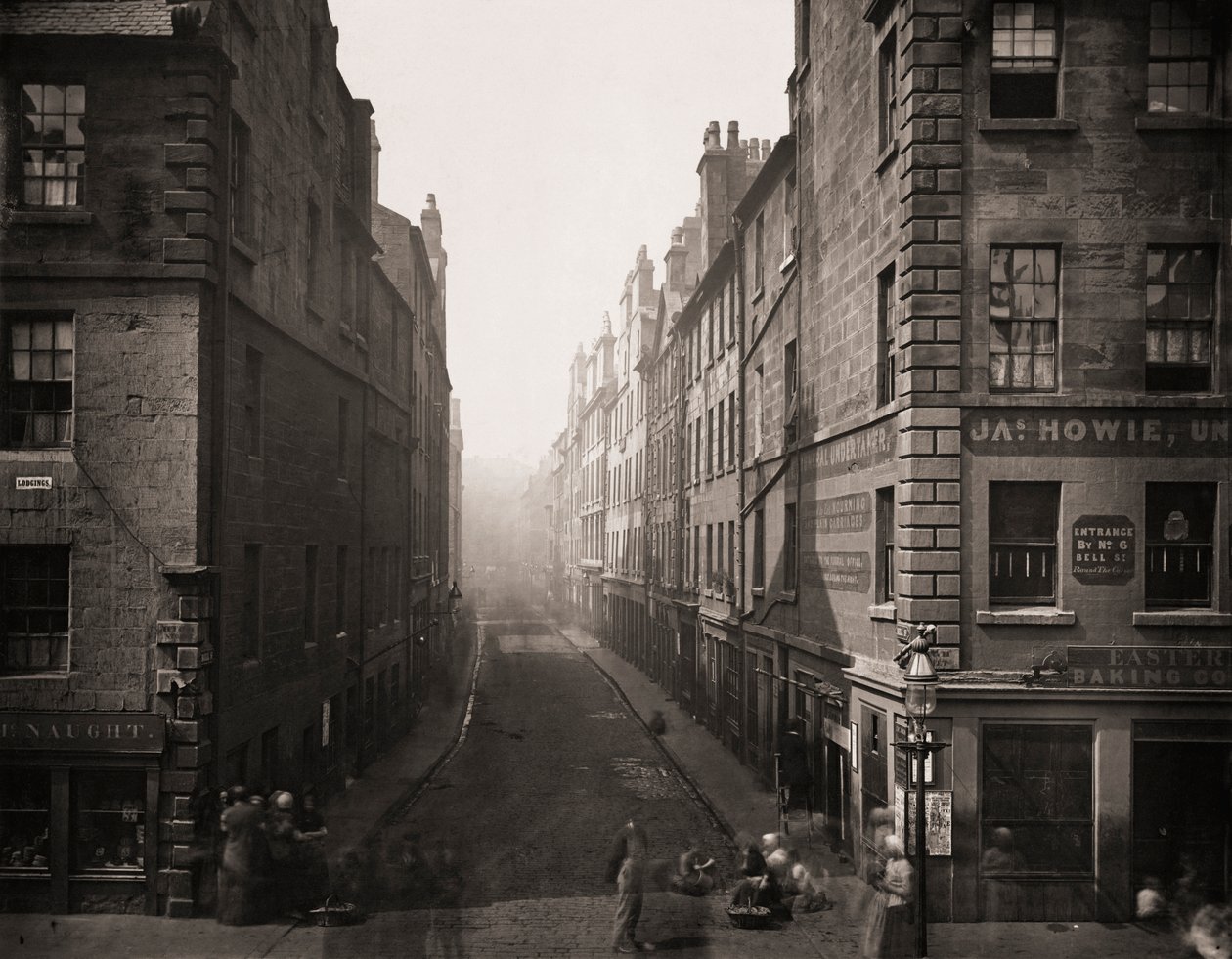 Bell Street, Glasgow, Scozia da Thomas Annan