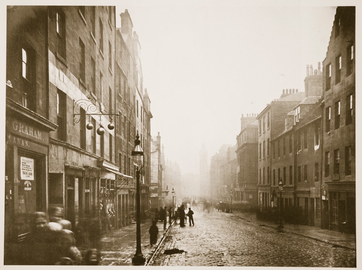 High Street, Glasgow, c.1878 da Thomas Annan