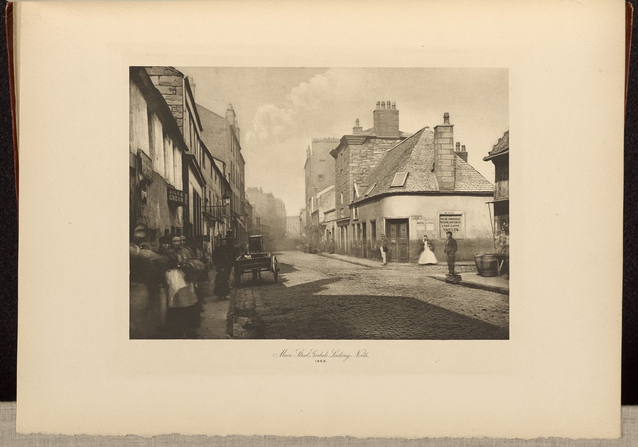 Main Street, Gorbals, vista da nord da Thomas Annan