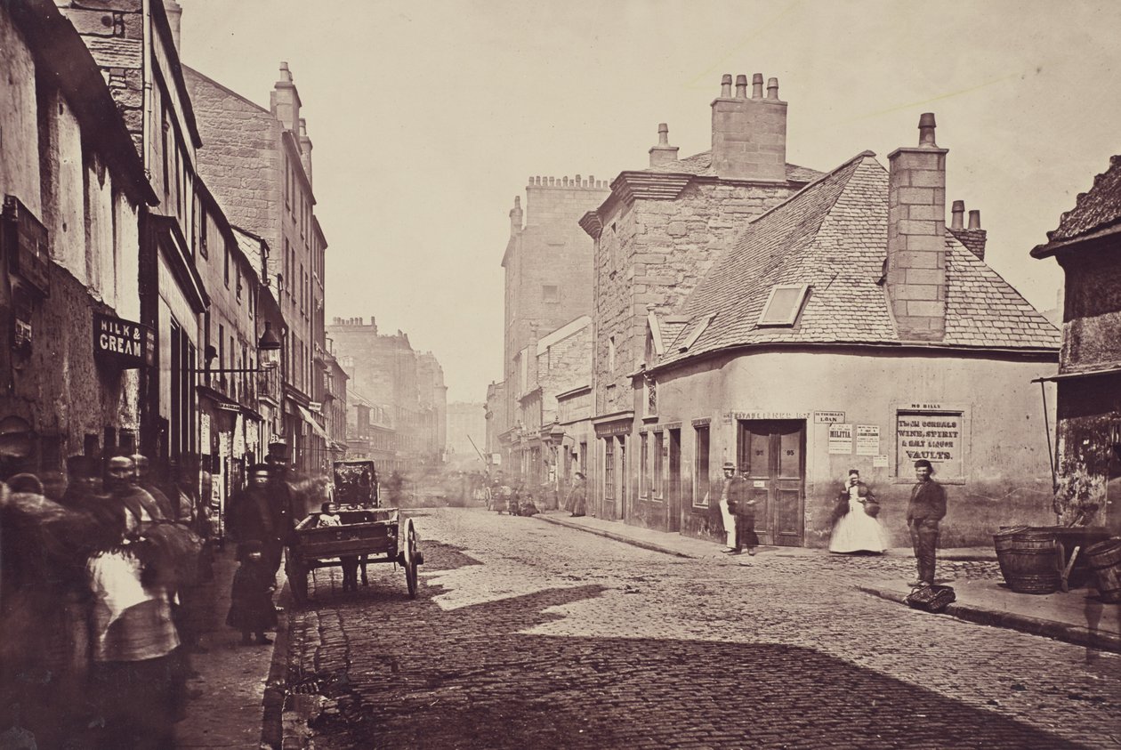 Main Street, Gorbals, vista da nord. da Thomas Annan