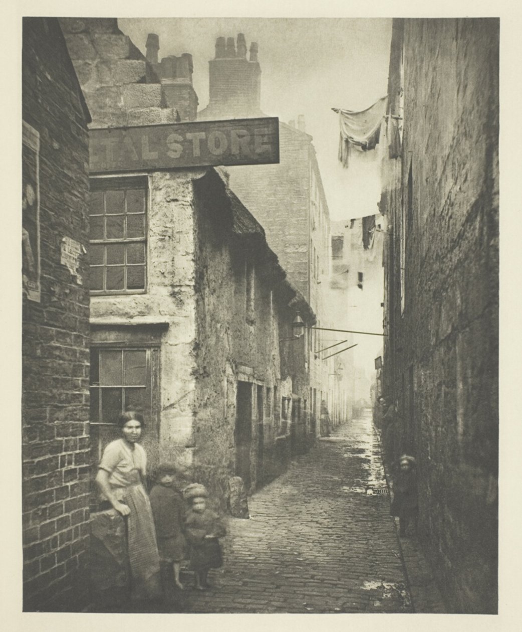 Old Vennel, vicino a High Street da Thomas Annan