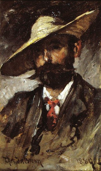 Autoritratto da Thomas Austen Brown