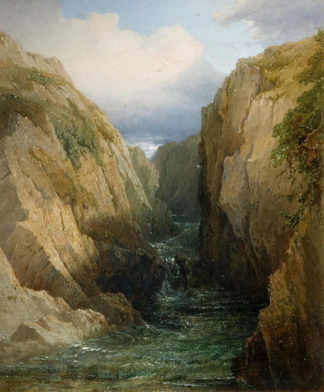 Gola e fiume in Irlanda da Thomas Baker