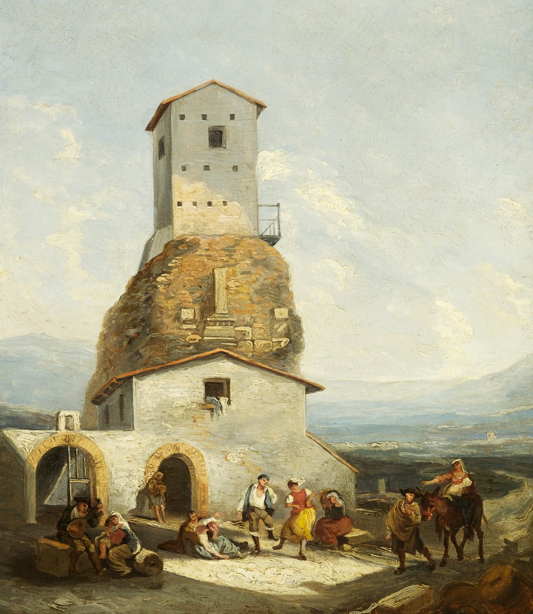 Veduta in Italia da Thomas Barker