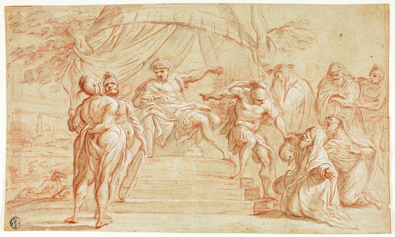 Scena di storia romana da Thomas Blanchet