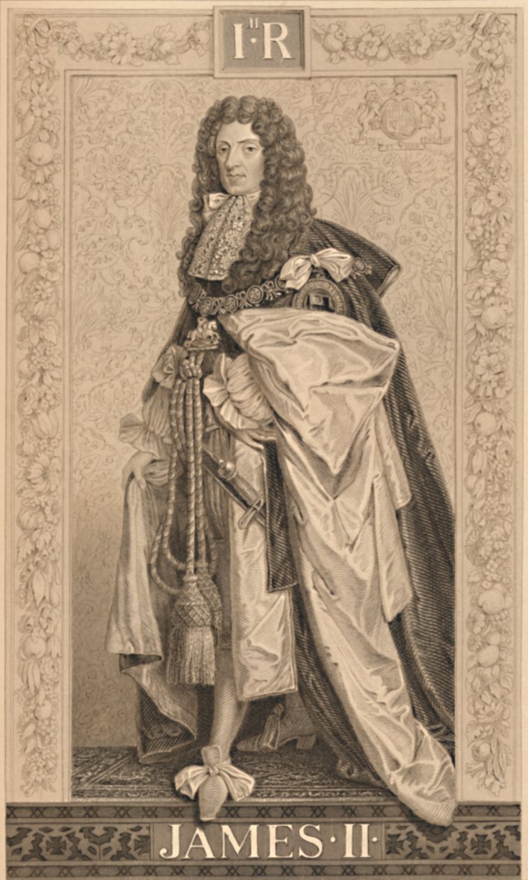 Giacomo II, 1886 da Thomas Browne