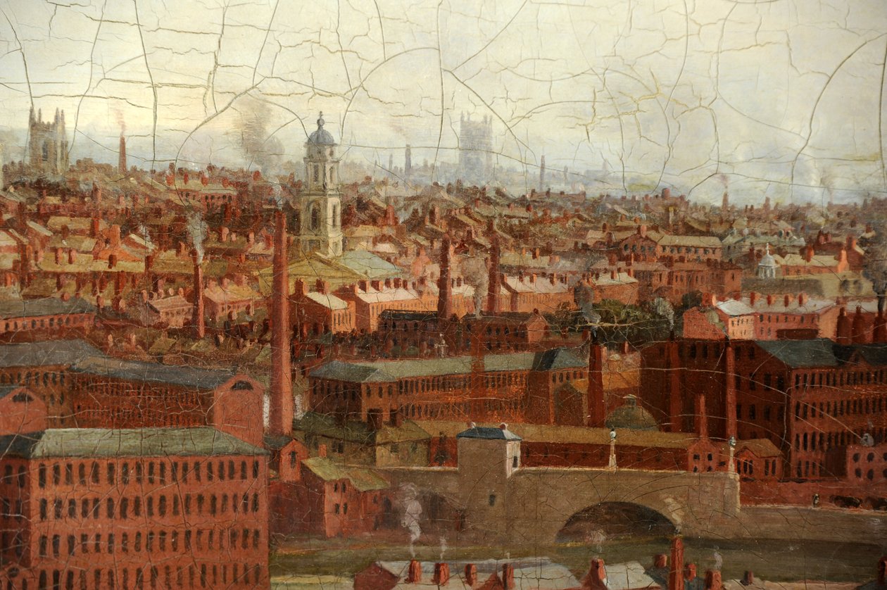 Veduta di Leeds da Thomas Burras