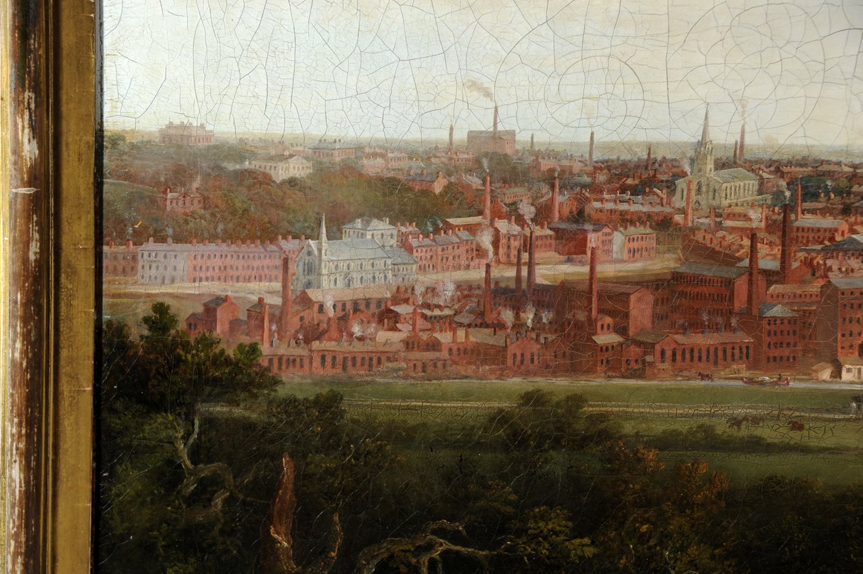 Veduta di Leeds da Thomas Burras