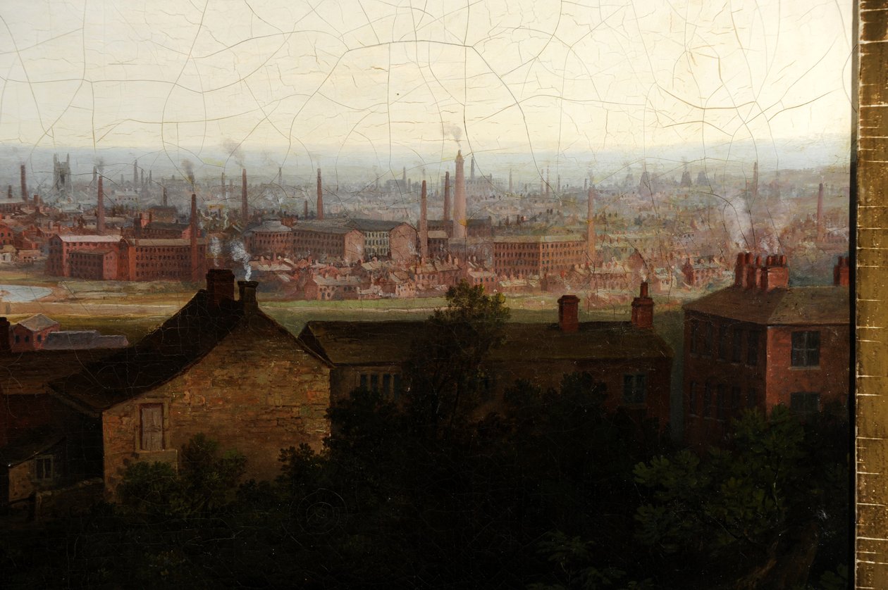 Veduta di Leeds da Thomas Burras