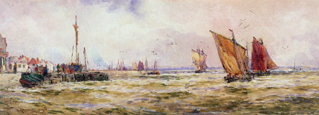 Il porto, 1896 da Thomas Bush Hardy