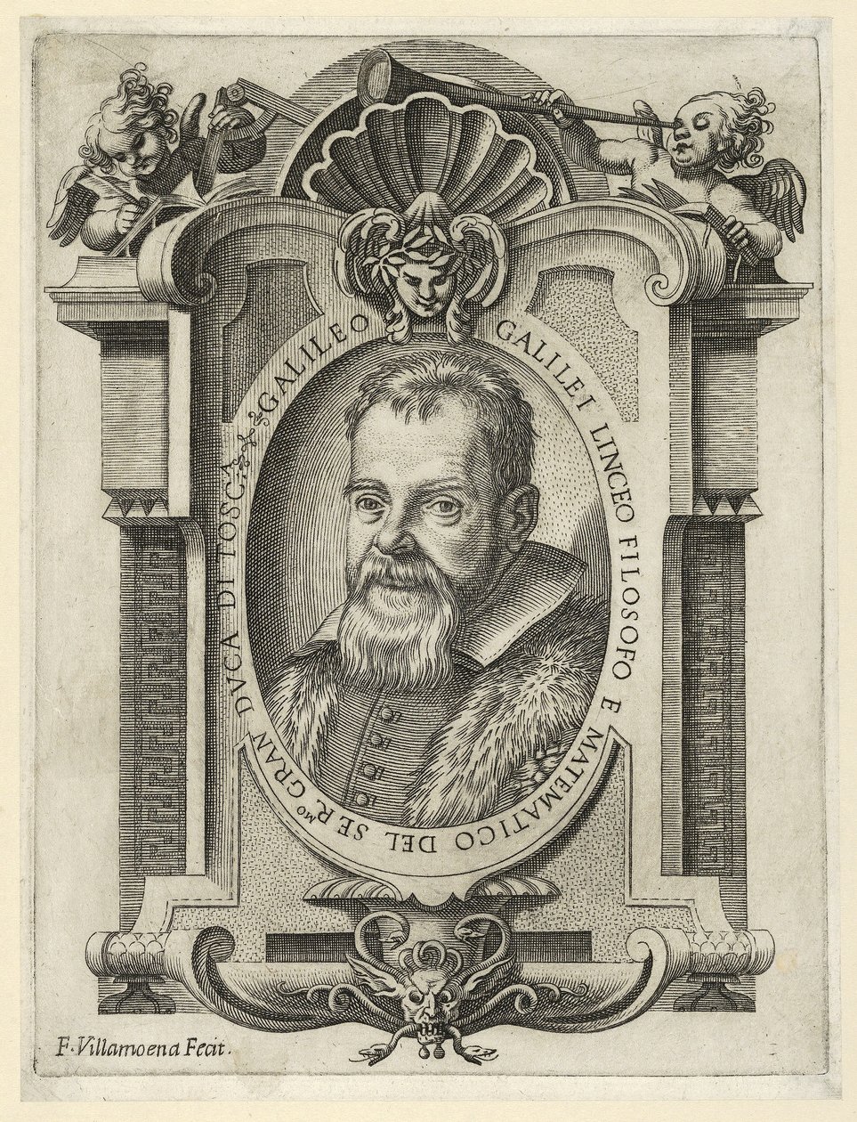 Galileo Galilei, pub.1613 da Thomas Buttersworth