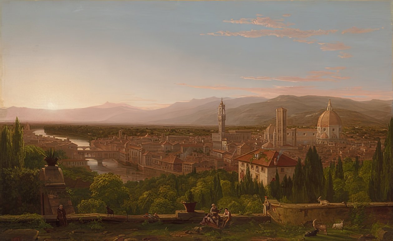 Vista su Firenze da Thomas Cole