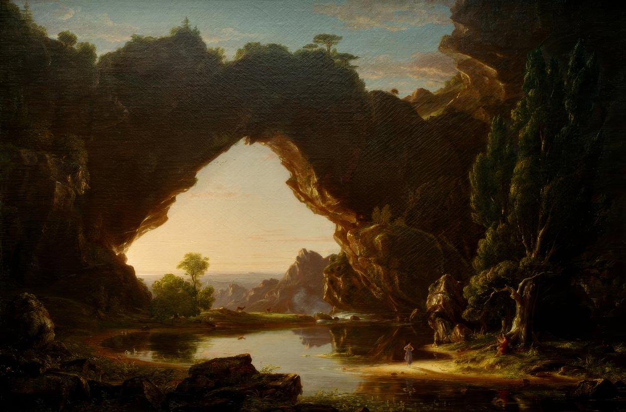 Sera in Arcadia da Thomas Cole