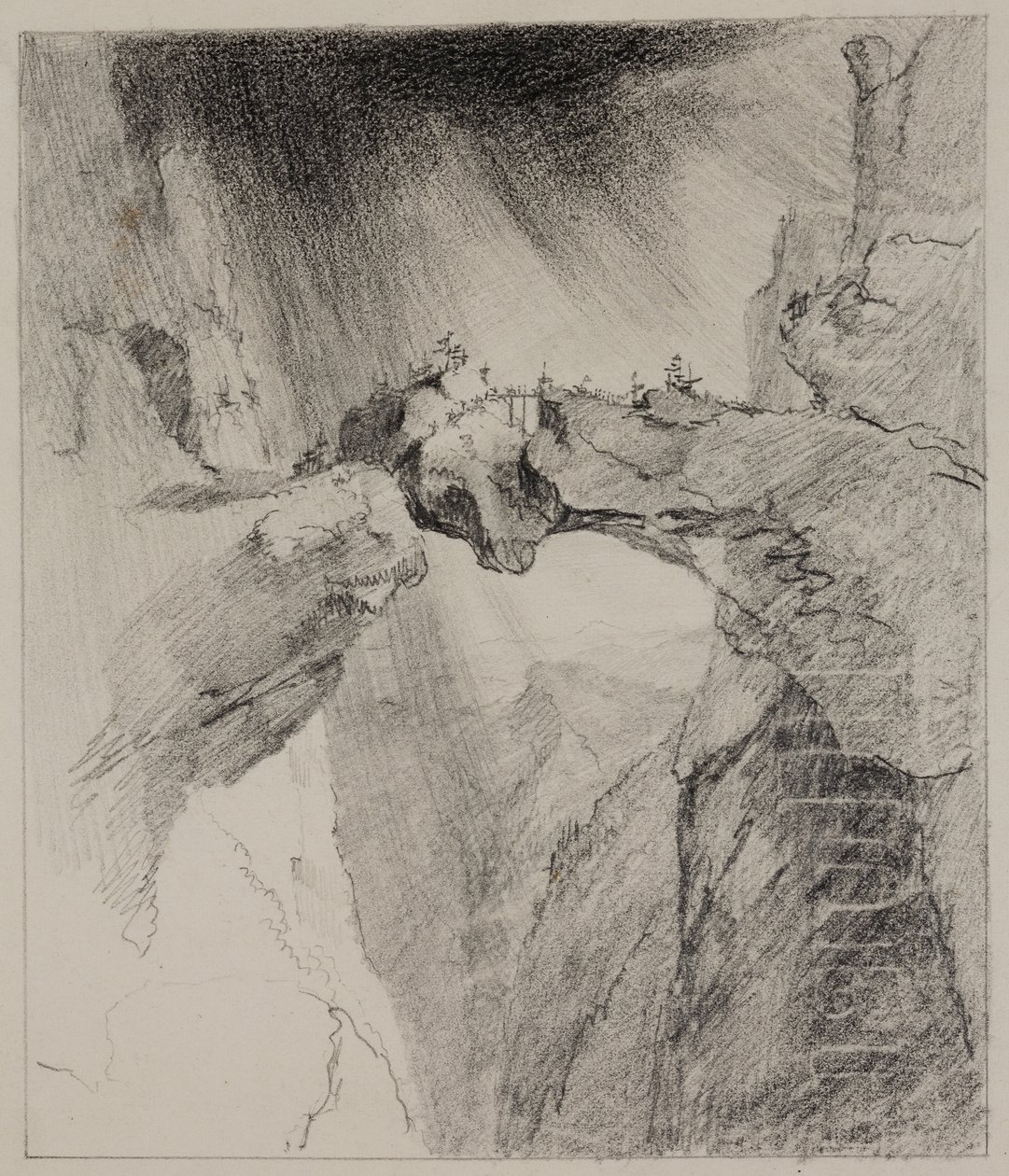 Il ponte della paura da Thomas Cole