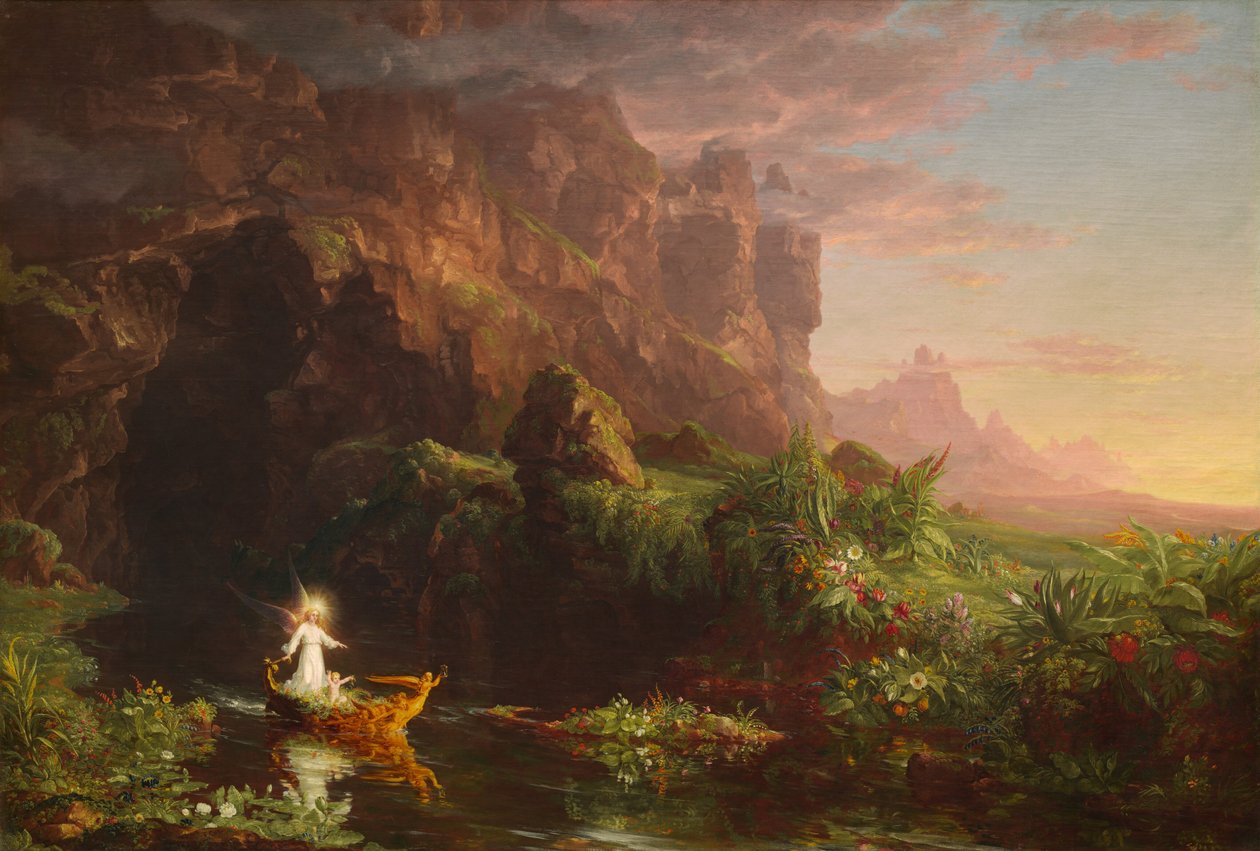 Il Viaggio della Vita: Infanzia da Thomas Cole