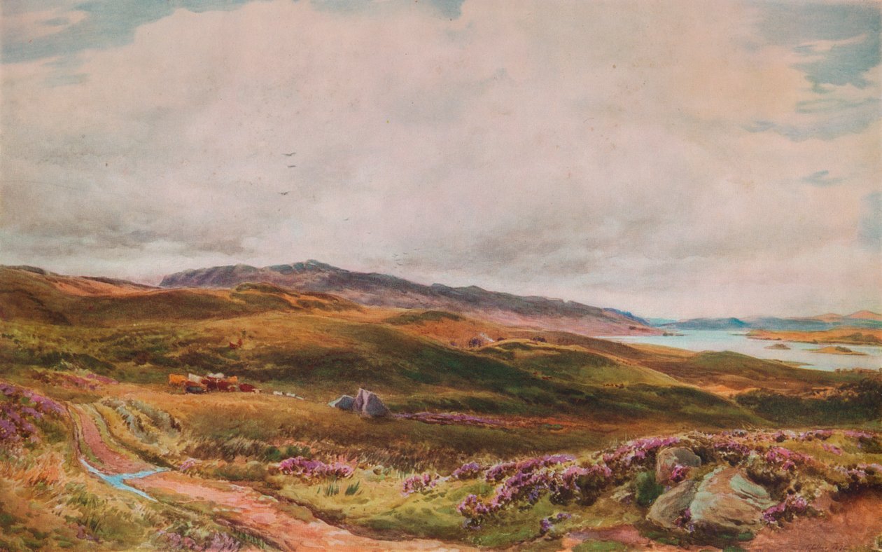 Loch Awe, 1874 da Thomas Collier
