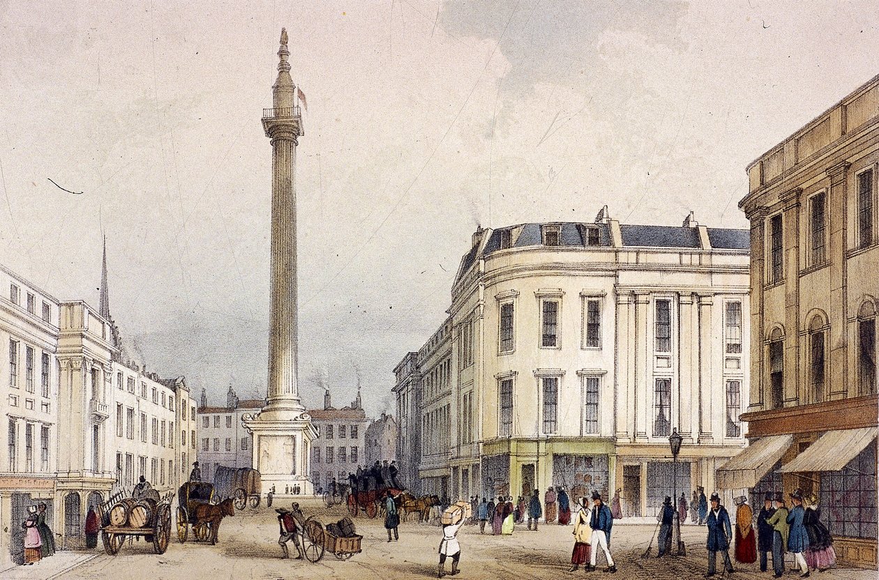 Monumento, Londra da Thomas Colman Dibdin