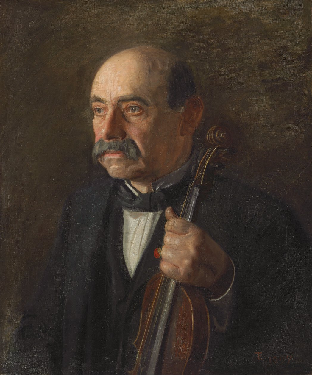 Maggiore Manuel Waldteufel, 1907 da Thomas Cowperthwait Eakins