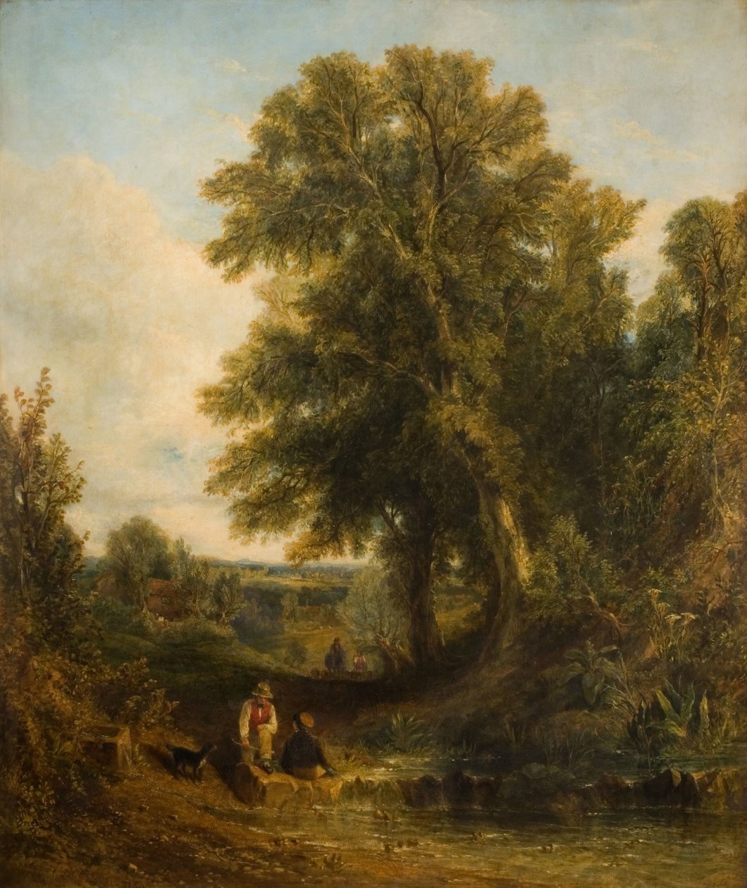 Paesaggio inglese da Thomas Creswick