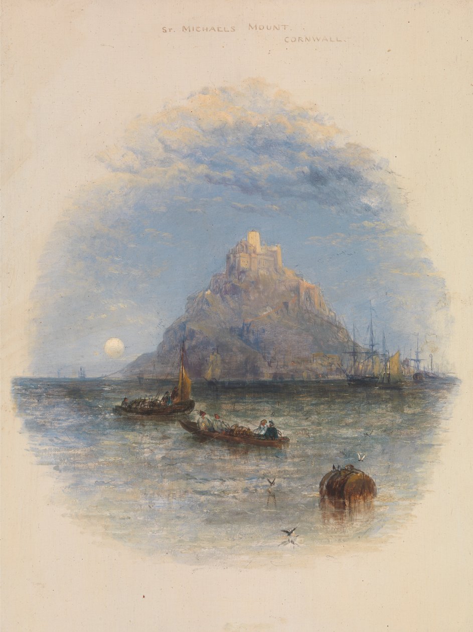 Monte San Michele, Cornovaglia da Thomas Creswick
