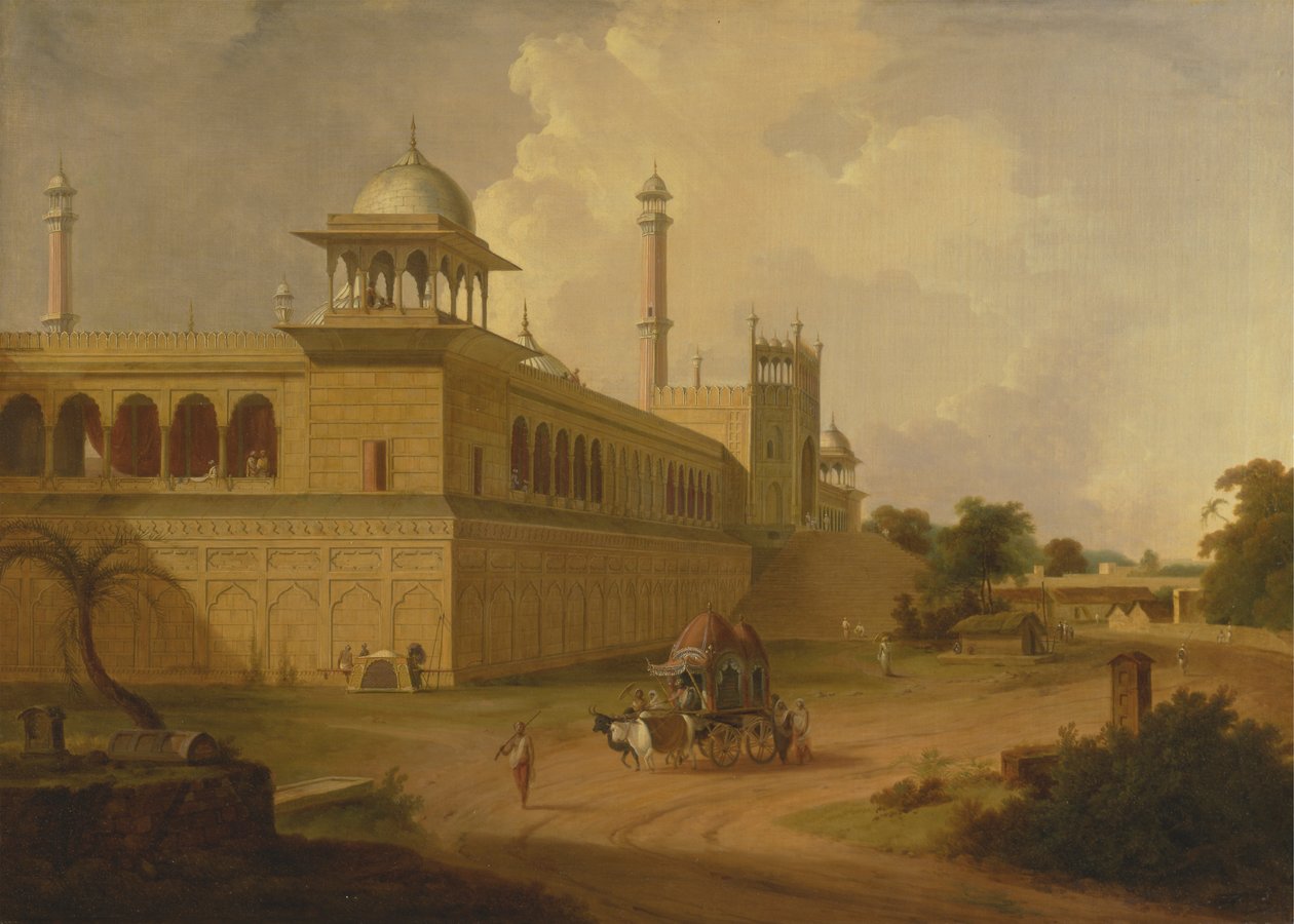 Jami Masjid, Delhi da Thomas Daniell