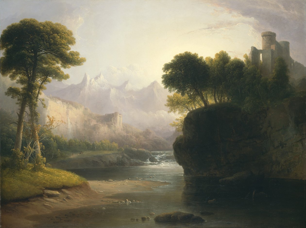 Paesaggio fantastico, 1834 da Thomas Doughty