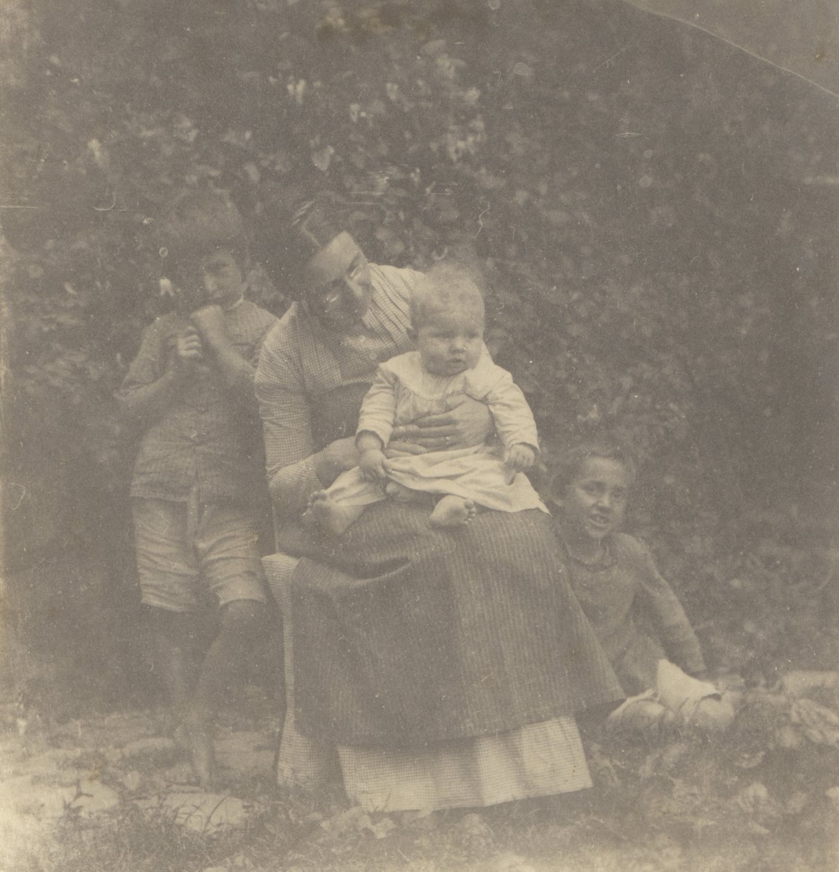 [Frances Crowell e i suoi figli] da Thomas Eakins
