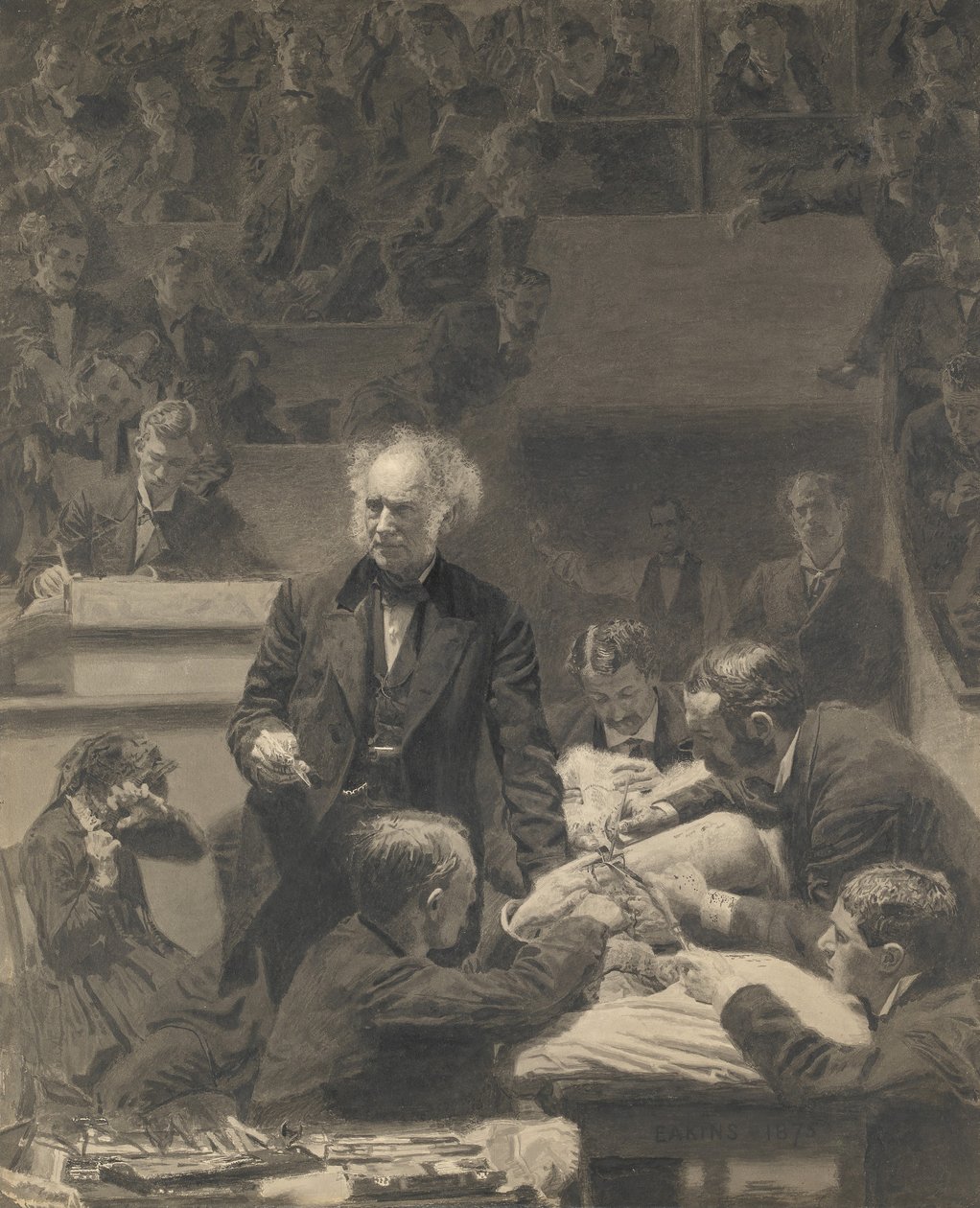 Clinica Gross, 1875-76 da Thomas Eakins