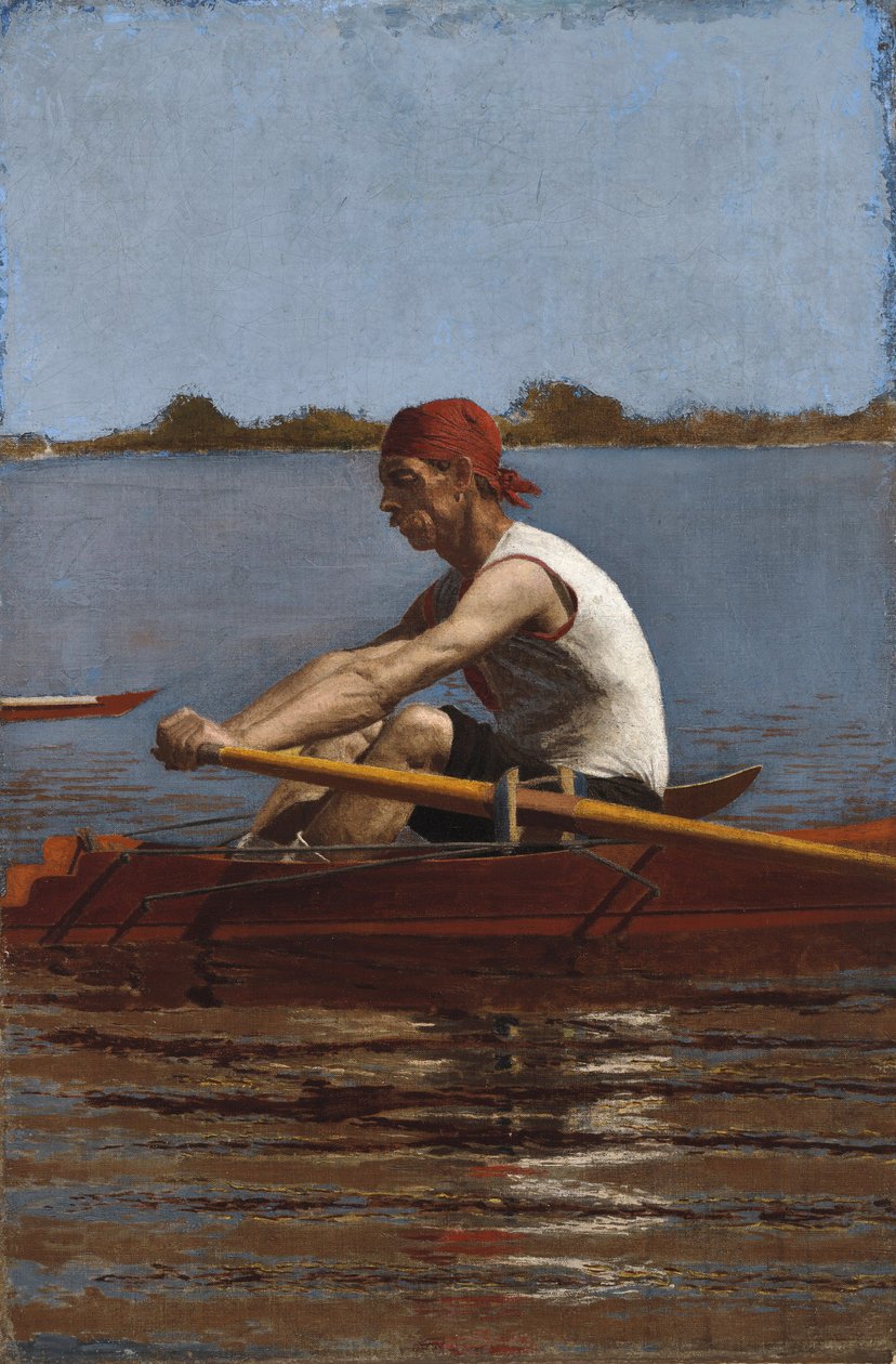 John Biglin in un singolo scafo da Thomas Eakins