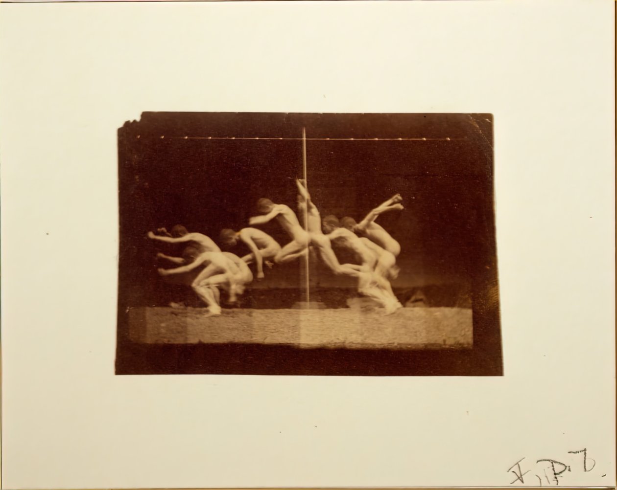 Fotografie di Marey Wheel di Modello Non Identificato da Thomas Eakins
