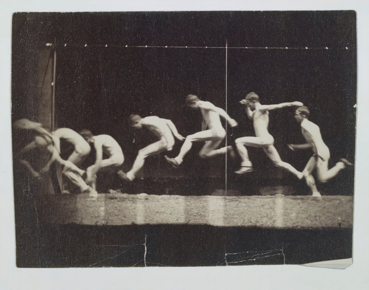 Fotografie della Ruota di Marey di Modello Non Identificato, 1884 da Thomas Eakins