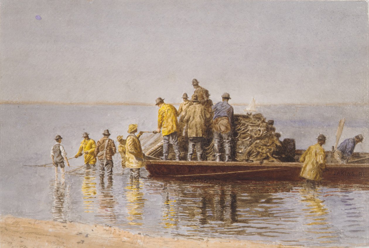 Raccogliere la rete da Thomas Eakins