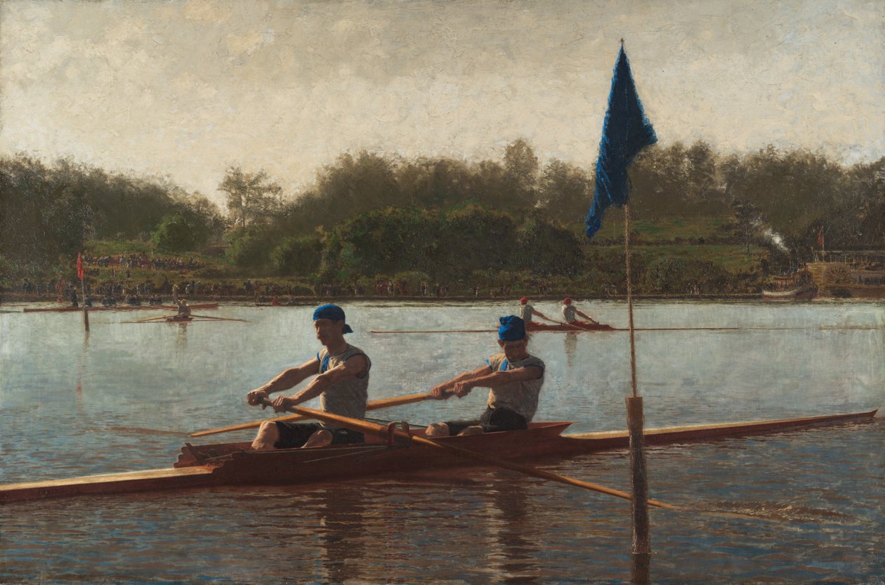 I fratelli Biglin al palo da Thomas Eakins