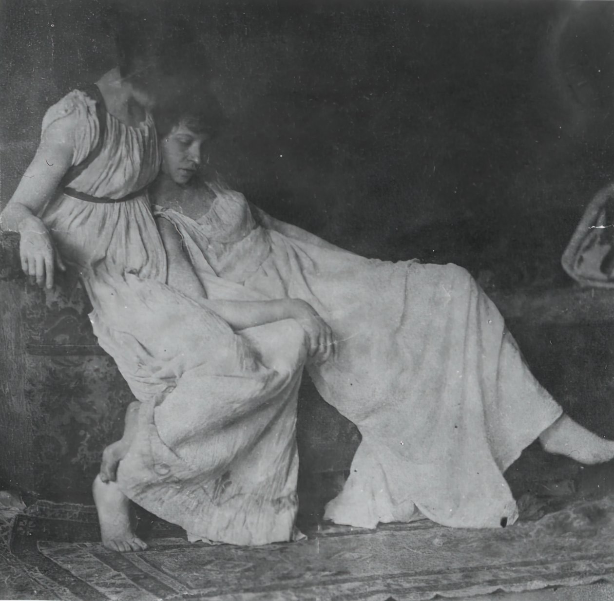 Modelli non identificati in costumi greci, c. 1883 da Thomas Eakins
