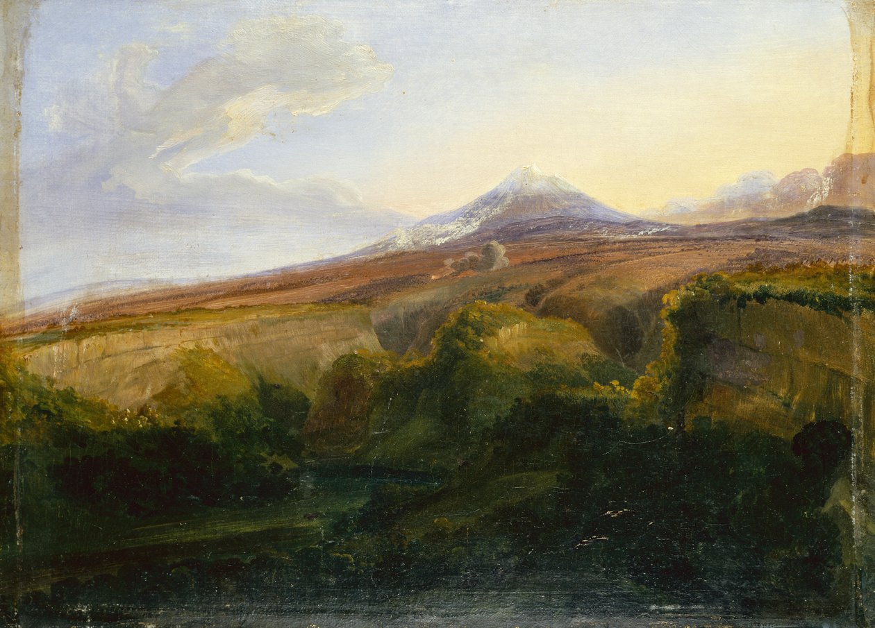 Veduta del Vesuvio da Thomas Fearnley