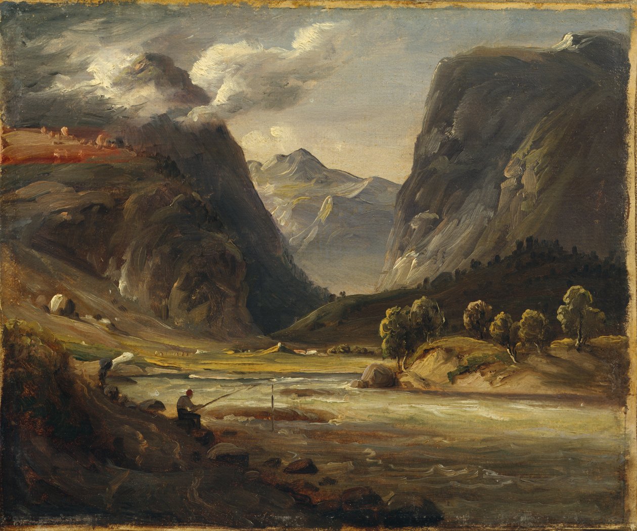Da Aurland in Sogn da Thomas Fearnley