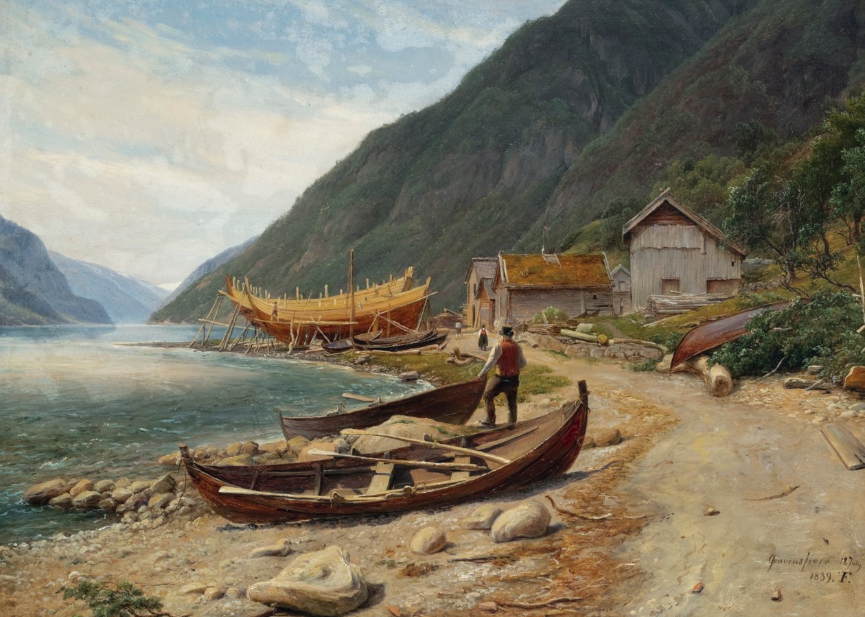 Gravensfjord da Thomas Fearnley