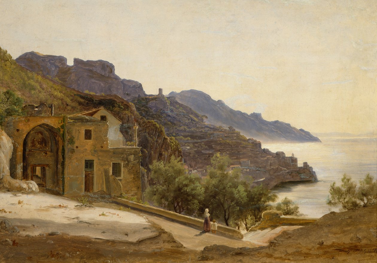 Terrazza ad Amalfi da Thomas Fearnley
