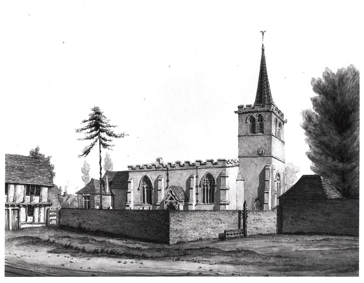 Una chiesa inglese da Thomas Fisher
