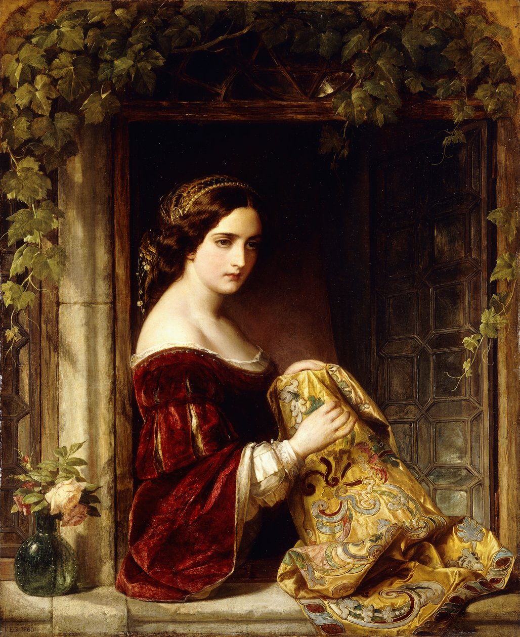 Attesa, 1860 da Thomas Francis Dicksee