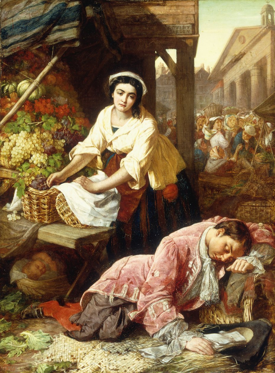 Il poeta afflitto, 1866 da Thomas Frank Heaphy