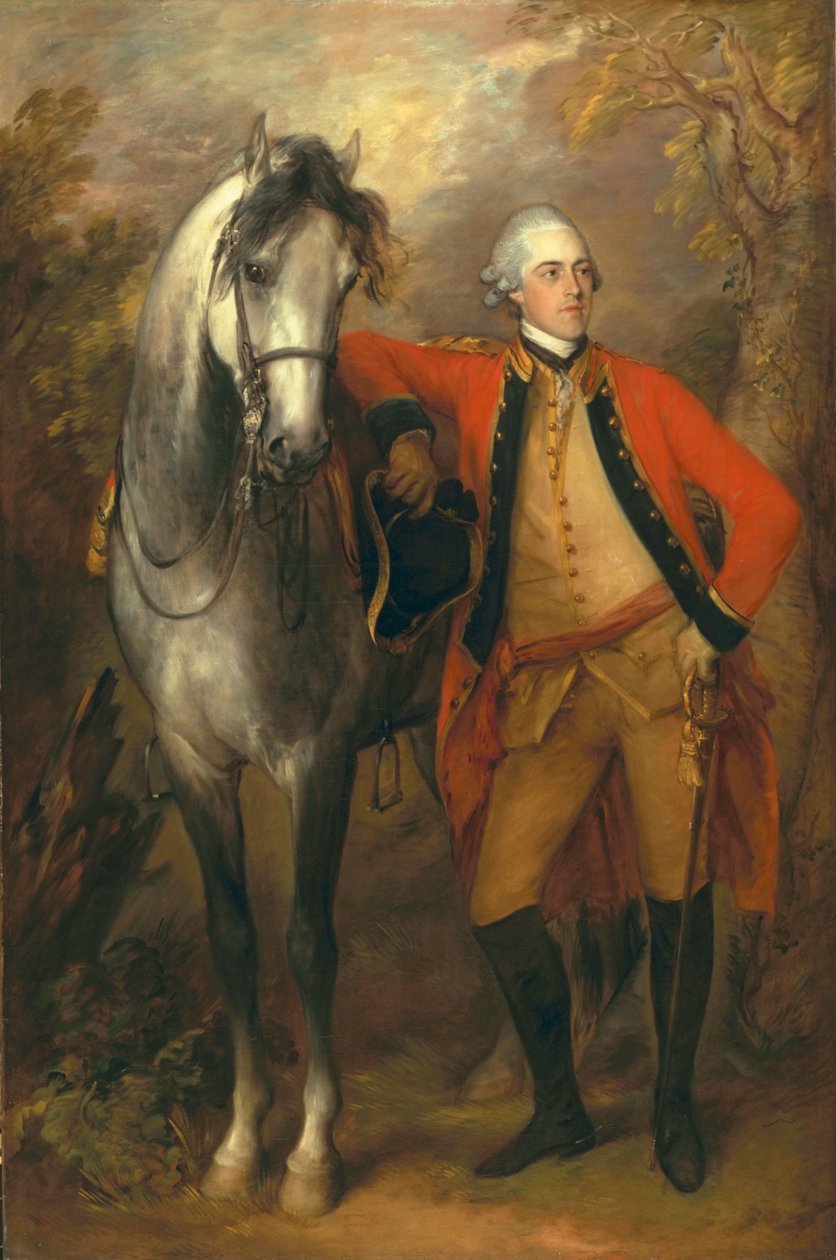 Edward, Visconte Ligonier, 1770 da Thomas Gainsborough