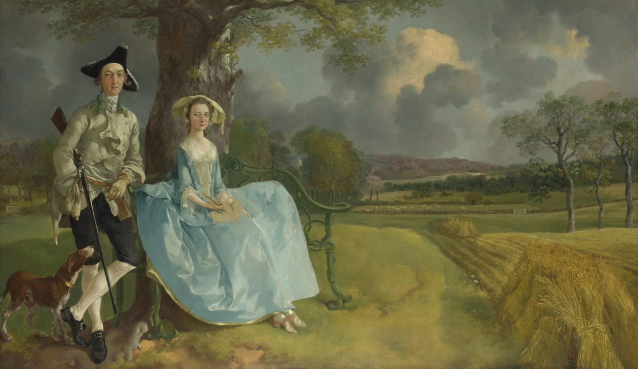 Il signor e la signora Andrews, 1750 da Thomas Gainsborough
