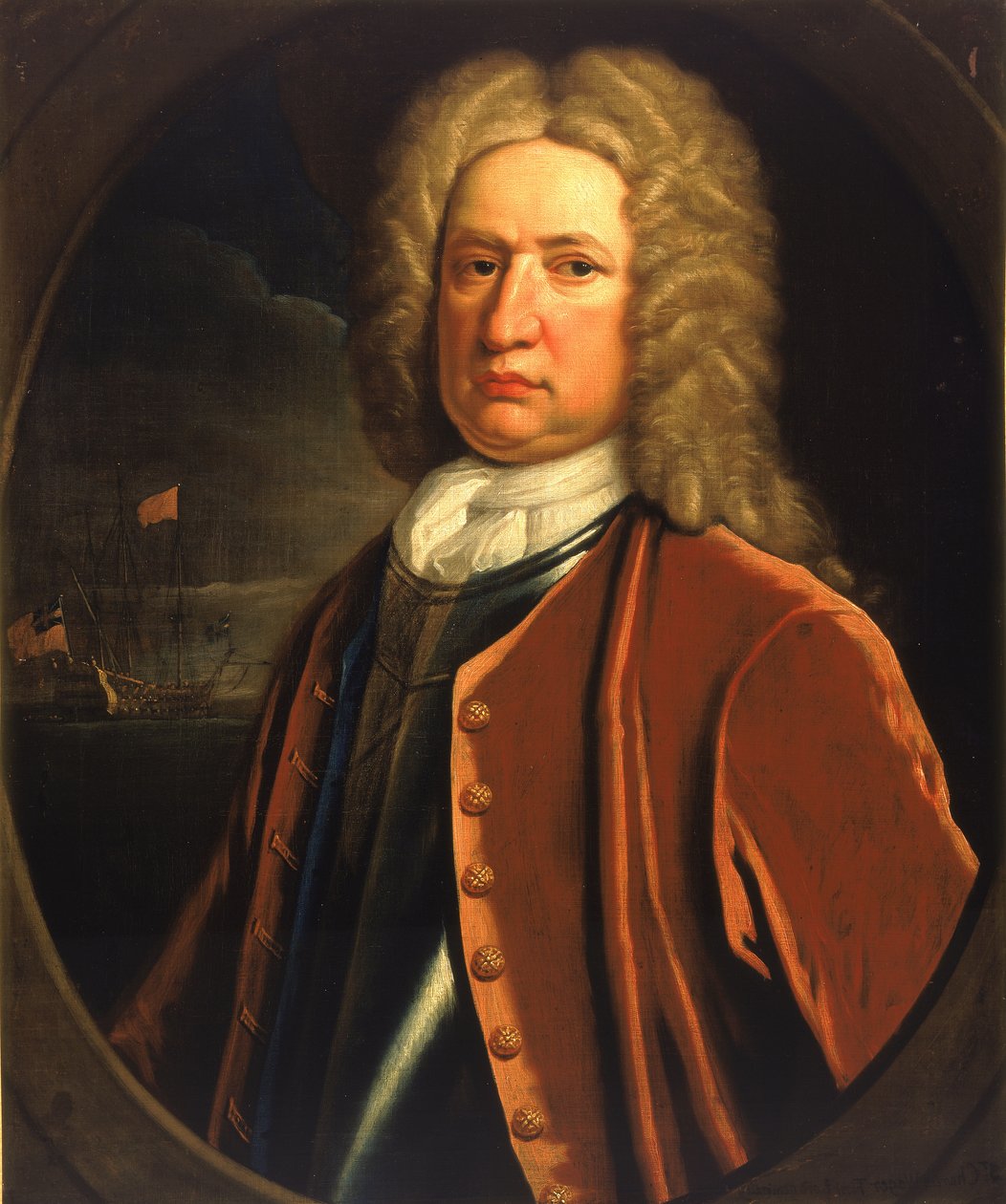 Ammiraglio Sir Charles Wager (1666-1743) da Thomas Gibson