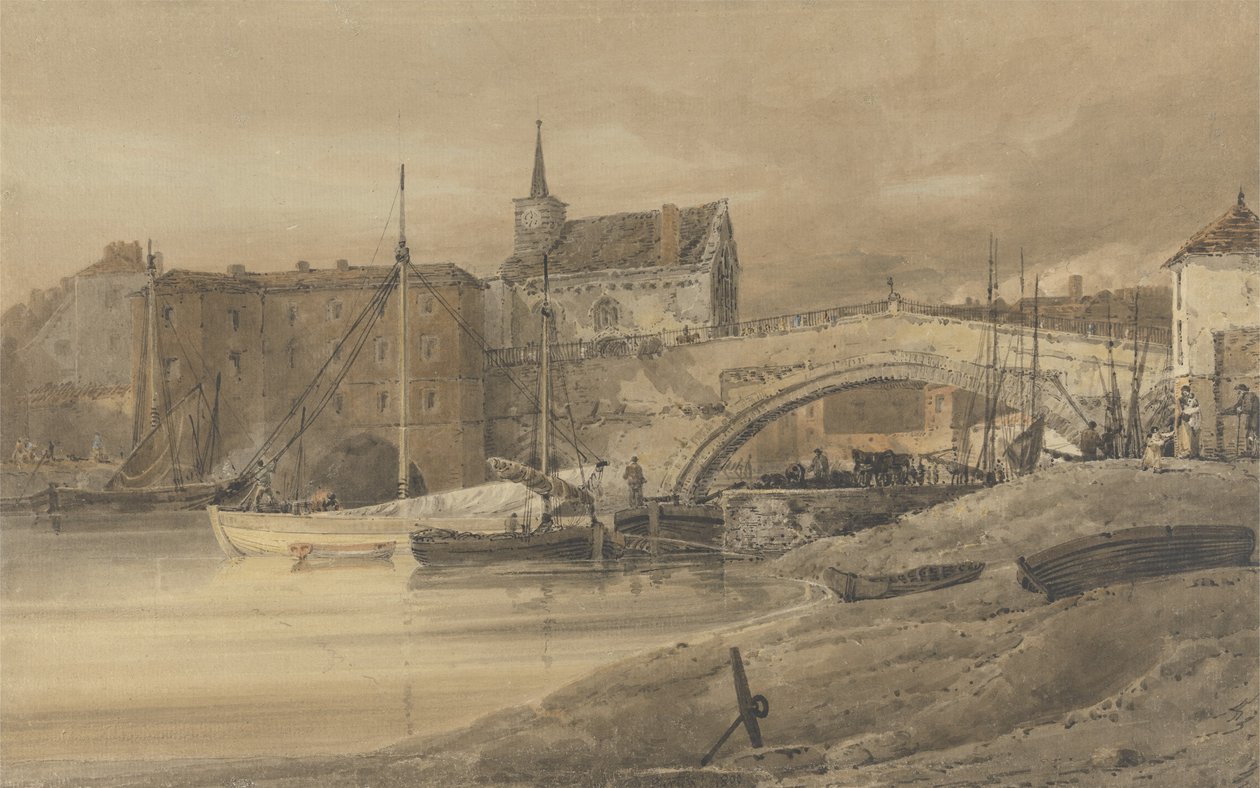 Ponte di Ouse, York da Thomas Girtin