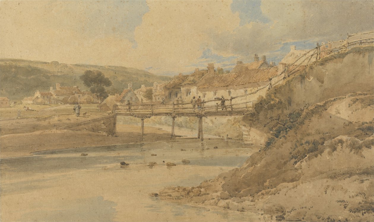 Sandsend, Yorkshire da Thomas Girtin