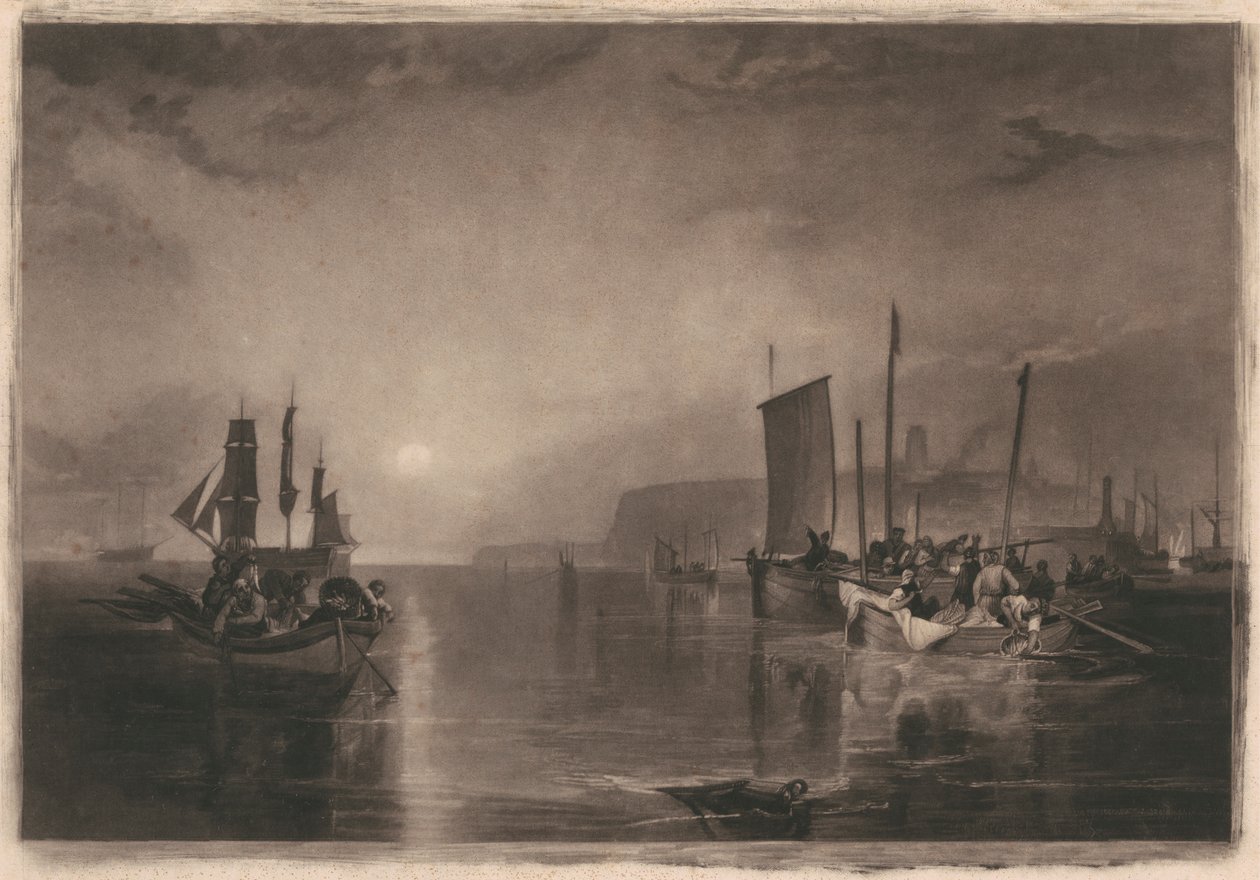 Alba, pesca di merluzzi a Margate da Thomas Goff Lupton